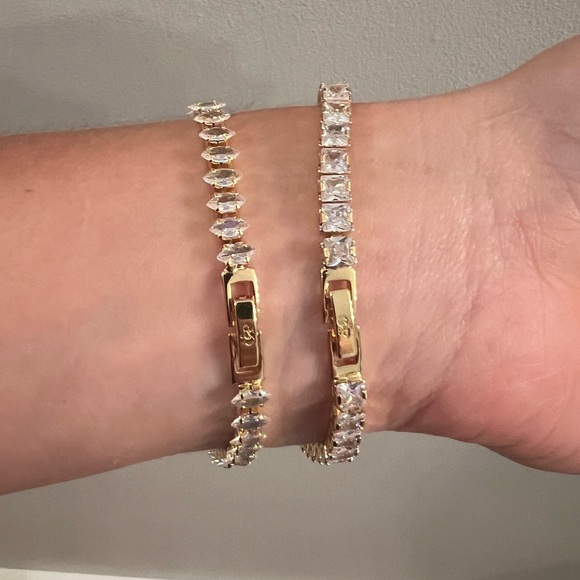 14k Gold Tennis Bracelets - Picture 4 of 7